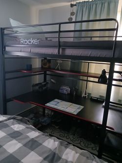 X Rocker Gaming Bunk Bed