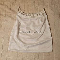 Michael Kors satin drawstring dust bag