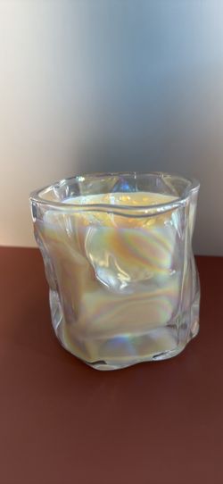 Homemade slow burning soy candle, infused essential oils