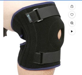 Nvorliy Plus Size Knee Brace for Knee Pain Plus Size, Adjustable Knee Support with Side Stabilizers for Arthritis Pain, Meniscus Tear, Fit Women & Men