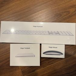 Apple Magic Keyboard, Magic Mouse, And Magic Trackpad