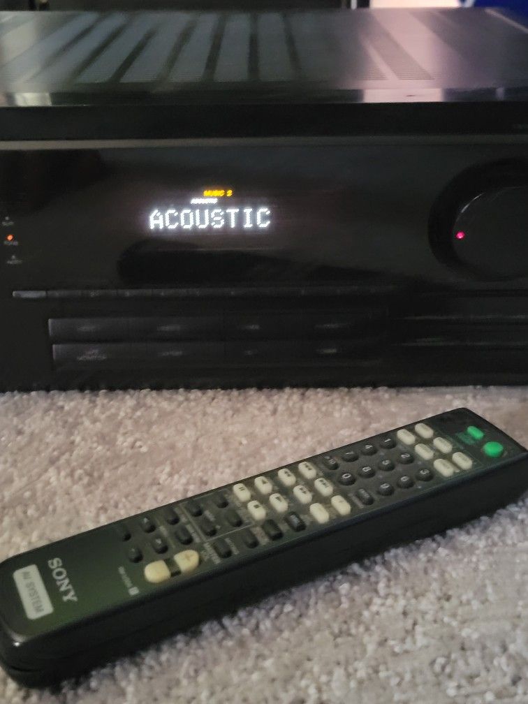 Sony FM/Am Stereo Receiver W/Remote