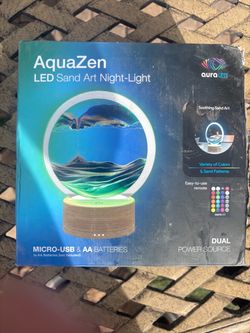 Aura LED AquaZen LED Sand Art Night-Light