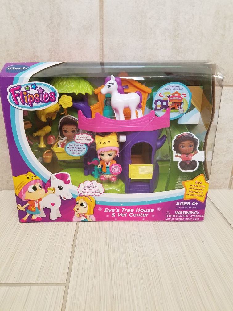 VTECH FLIPSIES EVA'S TREEHOUSE VET CENTER