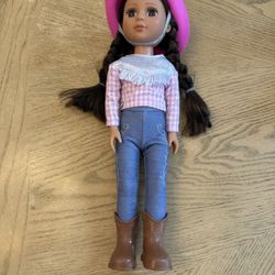 Glitter Cowgirl Doll 