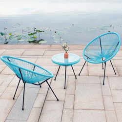 3pcs Patio Furniture For Small Porch