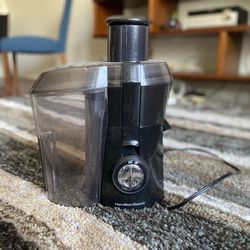 Hamilton beach Juicer (black)