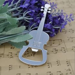 Brand New Stainless Steel Guitar Shaped Opener