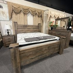 4 Pc King Bedroom Set 
