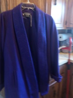 Winter Coat Purple Color. Size L