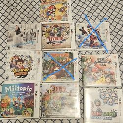 Nintendo 3DS Games UPDATED