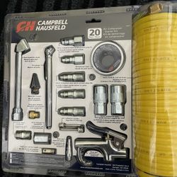 Campbell Hausfeld 20 Pc Air Compressor Tool Kit Brand New Sealed!