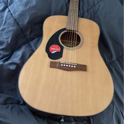 Fender Acoustic Guitar/ Left Handed Guitar!