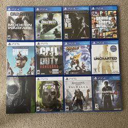 PlayStation 4 And PlayStation 5 Games For Sale