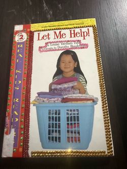 Let Me Help! Real Kids Readers Level 2 Book Bedazzled Cover