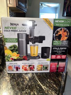 Ninja neverclog cold press juicer