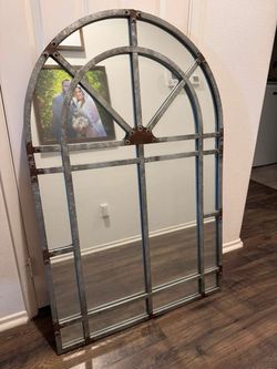 Farmhouse Galvanized Mirror