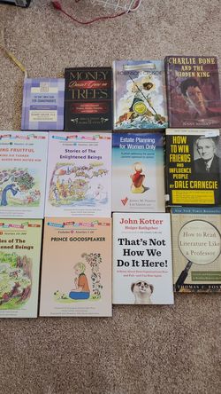 Assortment of books
