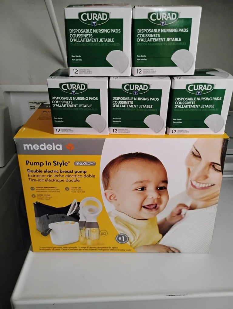Electric Breast Pump With Nipple Pads
