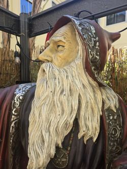 Merlin The Wizard Life Size Statue