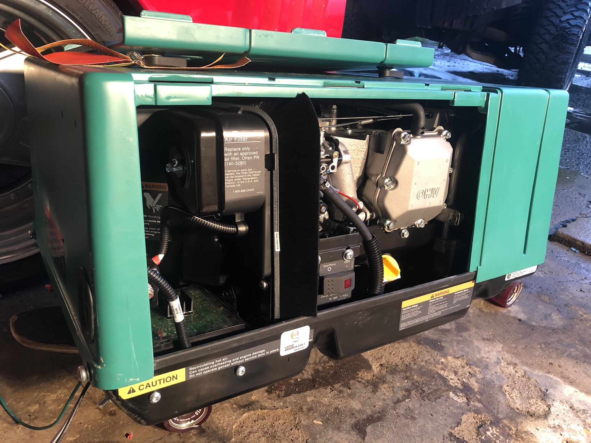 CUMMINS ONAN RV QG 4000 WATT GENERATOR for Sale in Galt, CA OfferUp