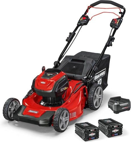 60V Battery Electric Lawn Mower With Two Batteries