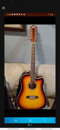 Guitarra Acustica Eléctrica 12 Cuerdas Óscar Smith