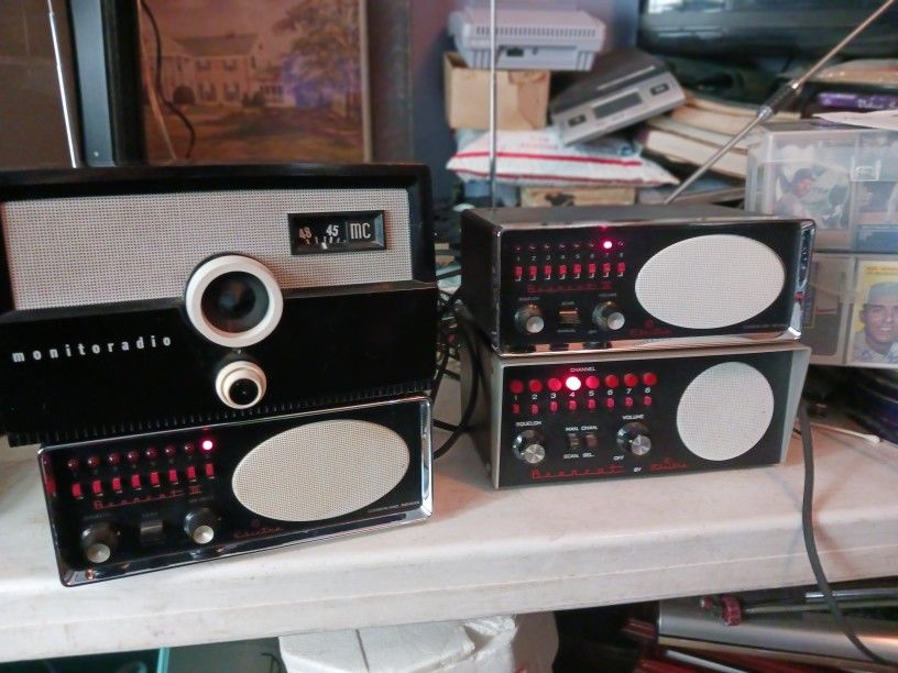 Vintage Lot Of 3 Bearcat Modelbclbchbcuplus 1 Moreas Pictured