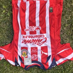 Chivas Red And White Kids Jersey