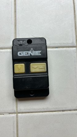 Garage opener Genie wall pad