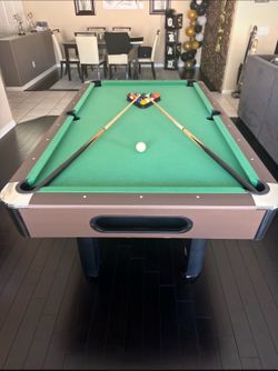 Pool table + tennis table