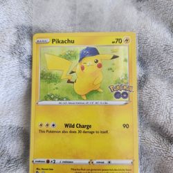 Pikachu Holo Pokémon Go Stamp