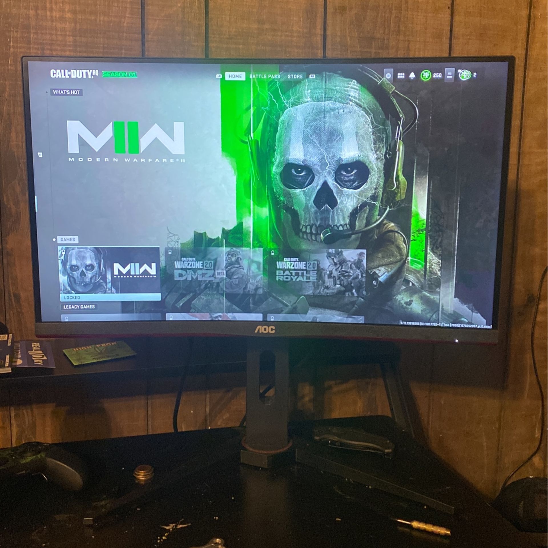 Aoc 27inch Curved Gaming Monitor 165hz