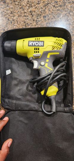 Ryobi Drill 3/8in Variable Speed w/ Bag