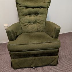 Green Swivel Chair
