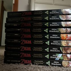 The Legend Of Zelda Manga Volumes 1-9