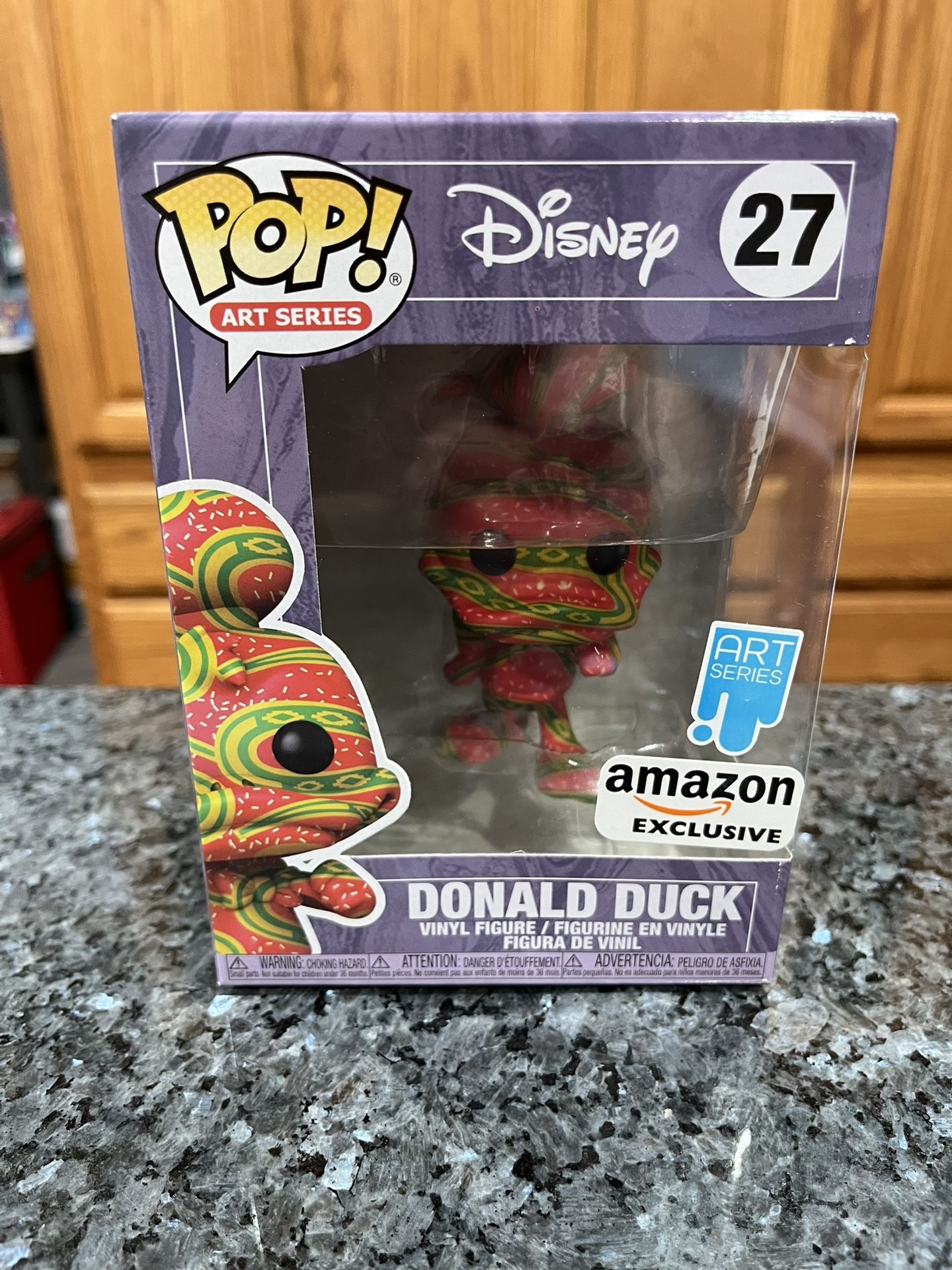 Vinyl Toy Funko Pop Disney Art series: Donald Duck #27 Vinyl. Brand new factory sealed. Smoke free home