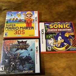 Nintendo Ds And 3ds Games 
