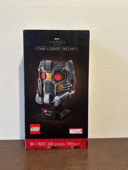 LEGO MARVEL star lords helmet