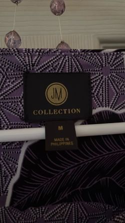Macy’s JM Collection Bell-Sleeved Blouse SZ Medium