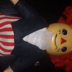 Old Raggedy Andy Bank made in USA