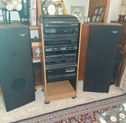 Record player, cassette player