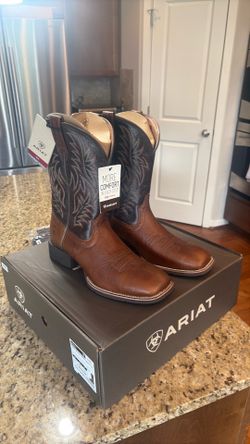 Ariat-Sport Western Square Toe Cowboy Boots