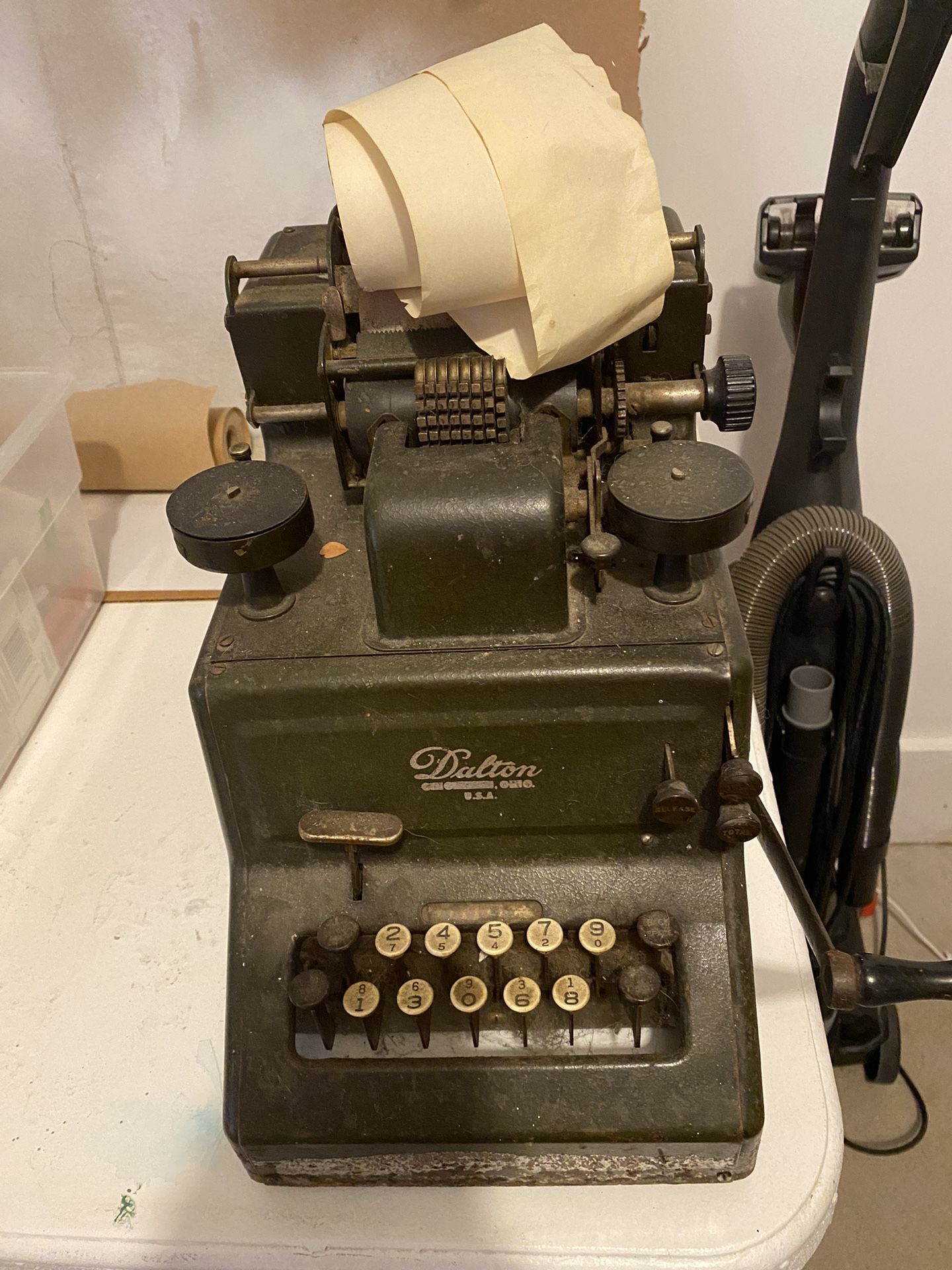 Dalton Antique Adding Machine