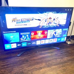 55”LG NANOCELL Ai ThinQ 4K 2160p UHD Smart HDR Model 55SM9000PUA