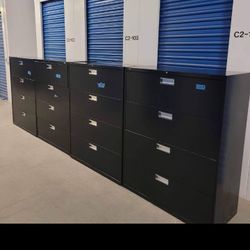 Solid Metal File Cabinet With Key For Legal Or Letter Size 