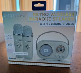 Mini Retro Karaoke Machine