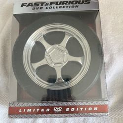 Fast & Furious DVD Collection Limited Edition Sealed 