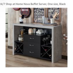 Buffet/storage Shelves 