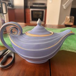 Hall Aladdin Vintage Teapot Blue 